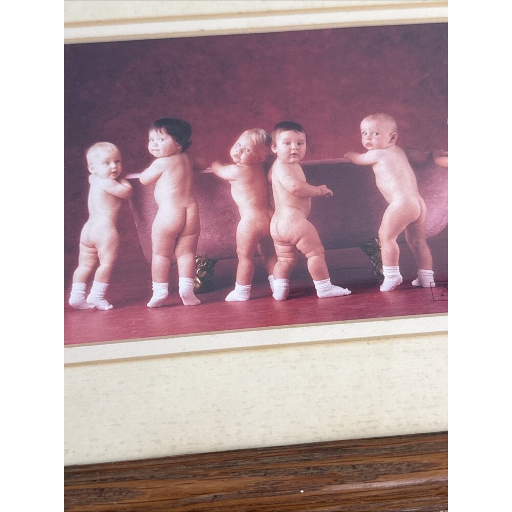 Anne Geddes Framed Prints Bathtub Babies & Baby On Towels Nursery Wall Art - Picture 6 of 10